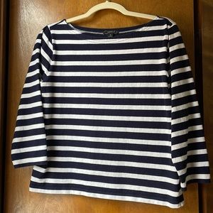 J Crew 3/4 Sleeve Tee